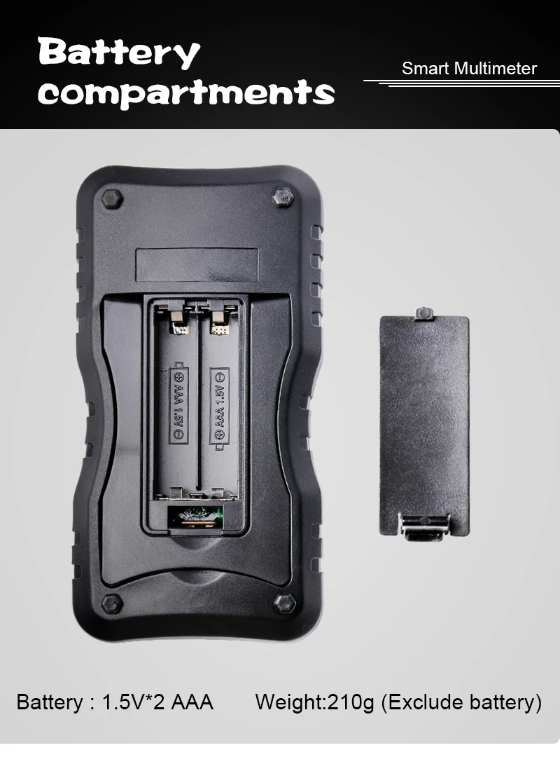 FINDAMAZE ET8133 True RMS 2000 отсчетов дисплей автоматическое измерение мультиметр с NCV сопротивление Диод Непрерывность тест