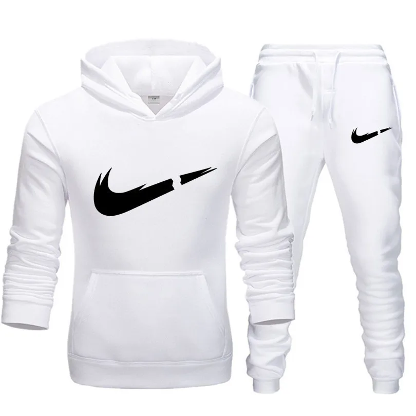 

2019 autumn and winter new men and women wear Hoodie casual wear gym men's suit jacket + pants men's sweatshirt Hoodie suit