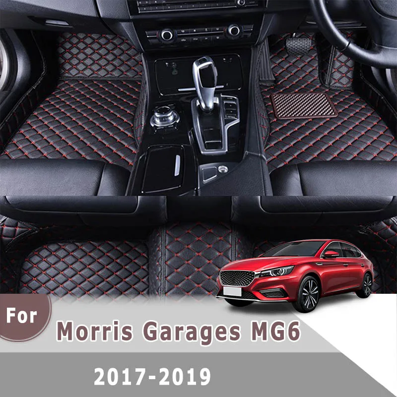 

RHD Carpets For Morris Garages MG6 2019 2018 2017 Car Floor Mats Foot Pads Custom Styling Automobiles Parts Accessories Covers