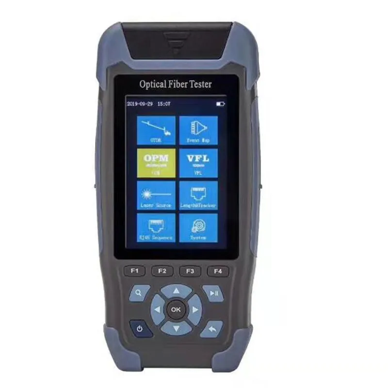 S710 mini pro OTDR рефлектометр 9 функций в 1 устройство OPM OLS VFL карта событий RJ45 Ethernet