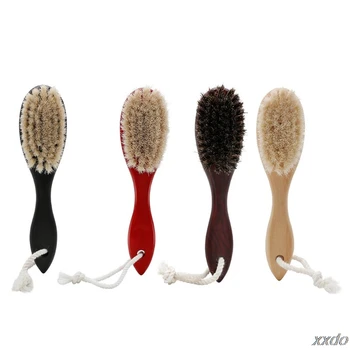 

Beard Horse Bristle Brush Clippings Sweeping Soft Moisturize Styling Hair Brush T4MB