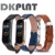 Красочный кожаный Черный Чехол из Розового Золота для Xiaomi MiBand 6 4 5 ремешок для xiaomi mi band 5 4 3 6 Браслет ремешок Смарт часы ремешок