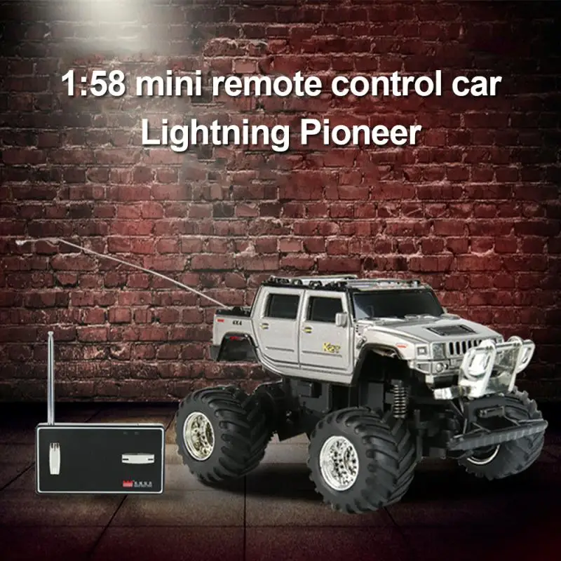 RC Cars MINI Remote Control Toys Car Can Be Charged 1:58 Off-road Vehicle High Speed Car LED Light Vehicles Children Xmas Gift