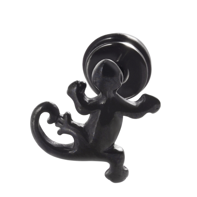 Stainless Steel Punk Ear Studs Tragus Cartilage Piercing Lobe Earring Zircon Man Women Stud Helix Cartilage Piercing Jewelry