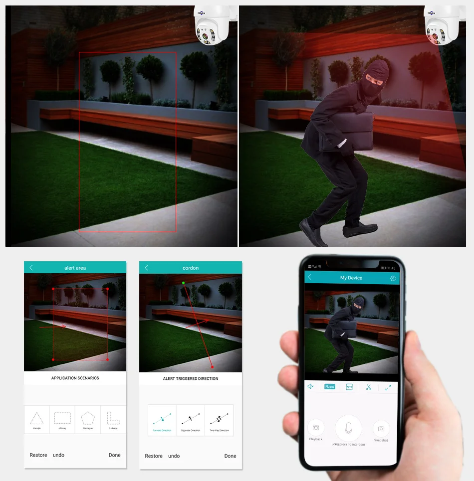 Câmeras de vigilância