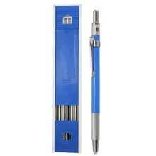 2mm 2b suporte de chumbo automático lápis mecânico draughting draughting lápis automático com 12 leads escola artigos de papelaria suprimentos