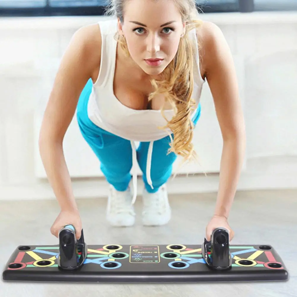 

14-in-1 Push up Support Fitness Equipment Multi function Push-up Stand Fitness Exercise Tool For Gym Body Building Workout Train