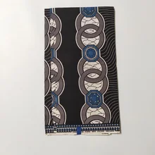 6 ярдов высокого качества нигерийский батик ткань круг Анкара голландский воск Африканский настоящий шотландский вощеный хлопок для свадебного платья FS1307