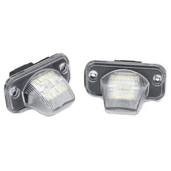 

DHBH-Car 18SMD LED License Plate Number Light For-VW Transporter T4/Caravelle MK4/Multivan Passat B5 B6 Combi Eurova