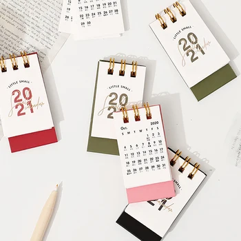 

Mini Desk Calendar DIY 2021 Table Calendars Daily Schedule Planner Calender WK