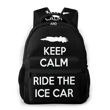 

BlazBlue Jin Kisaragi Ice Car New Pattern knapsack BLAZBLUE Teens Books Backpack