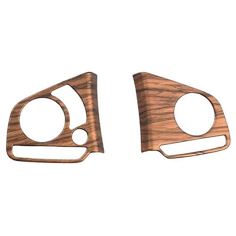 For Honda CRV CR-V 2017 - 2021 Peach Wood Grain Steering Wheel Cover Trims Control Button Switch Stickers | Автомобили и