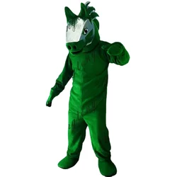 Custom Langteng Cartoon Horse Horse Mascot Walking Cartoon Doll Costume Anime Performance Performance Costume