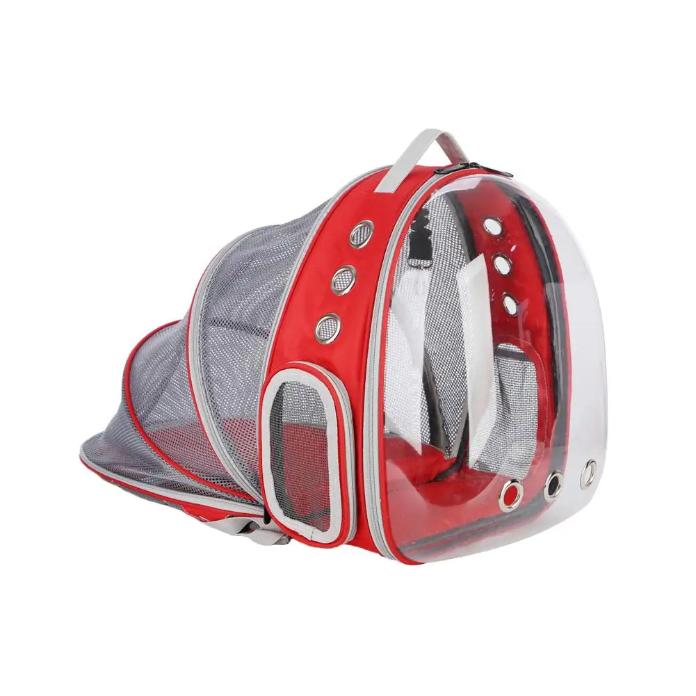 

Portable Pet Cat Backpack Multi-Function Transparent Pet Out Carrying Bag Folding Open Space Bag Pet Backpack Tent