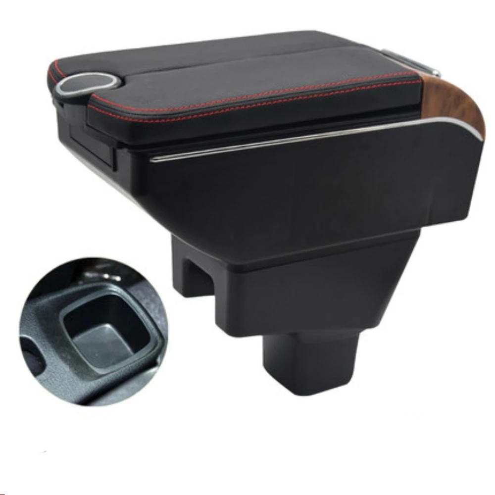 Braccio Di Riposo Per Sx4 2007-2013 Bracciolo Box Doppio Porte Aperte 7Usb Centre Console Storage Box Bracciolo