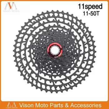 

Freewheel Mountain Bicycle Freewheel 11S Speed 11-50T Cassette Sprocket Ultralight Flywheel Road Bike​ Light Only 490g 9*9*6cm