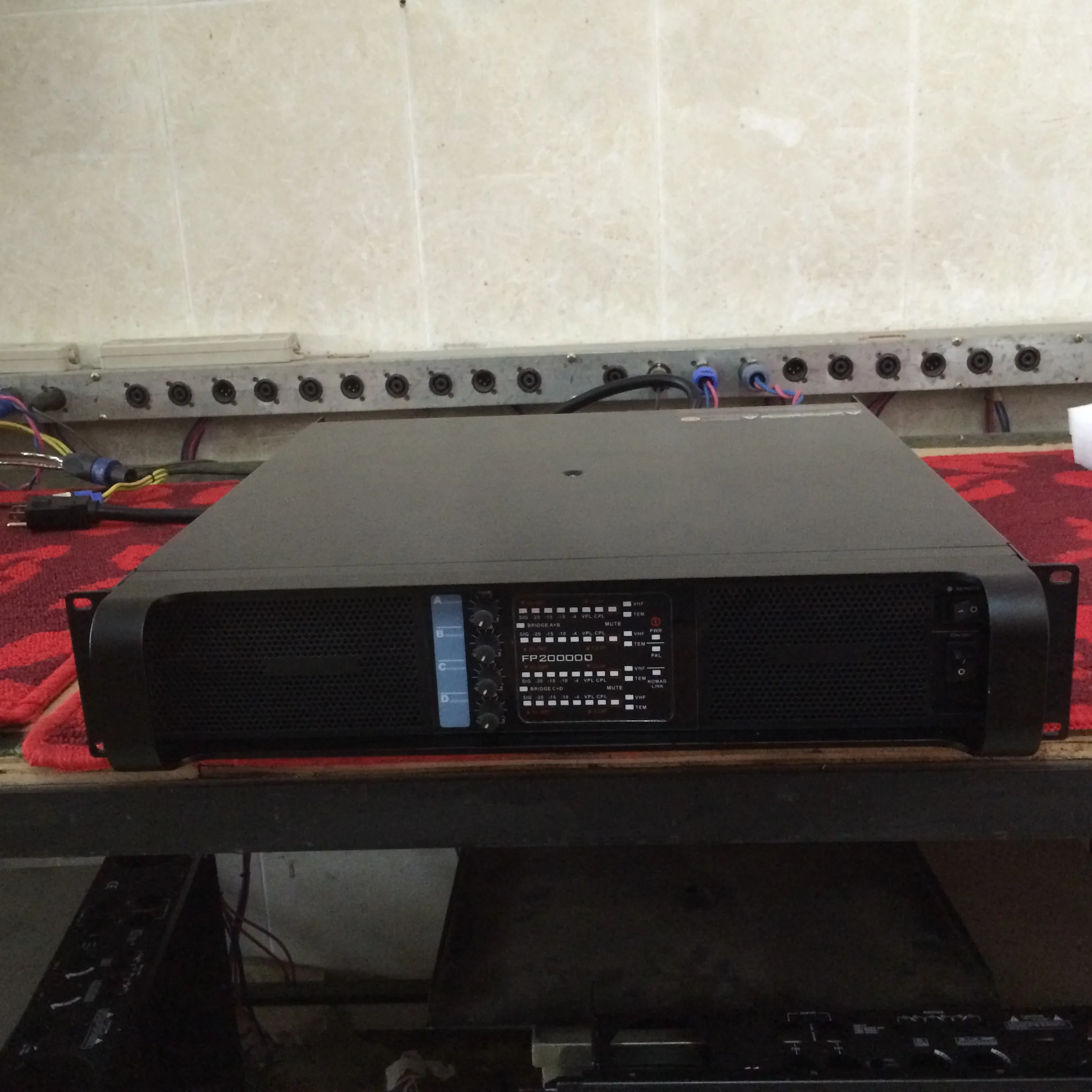 

high quality FP10000Q amplifier for customer from CV