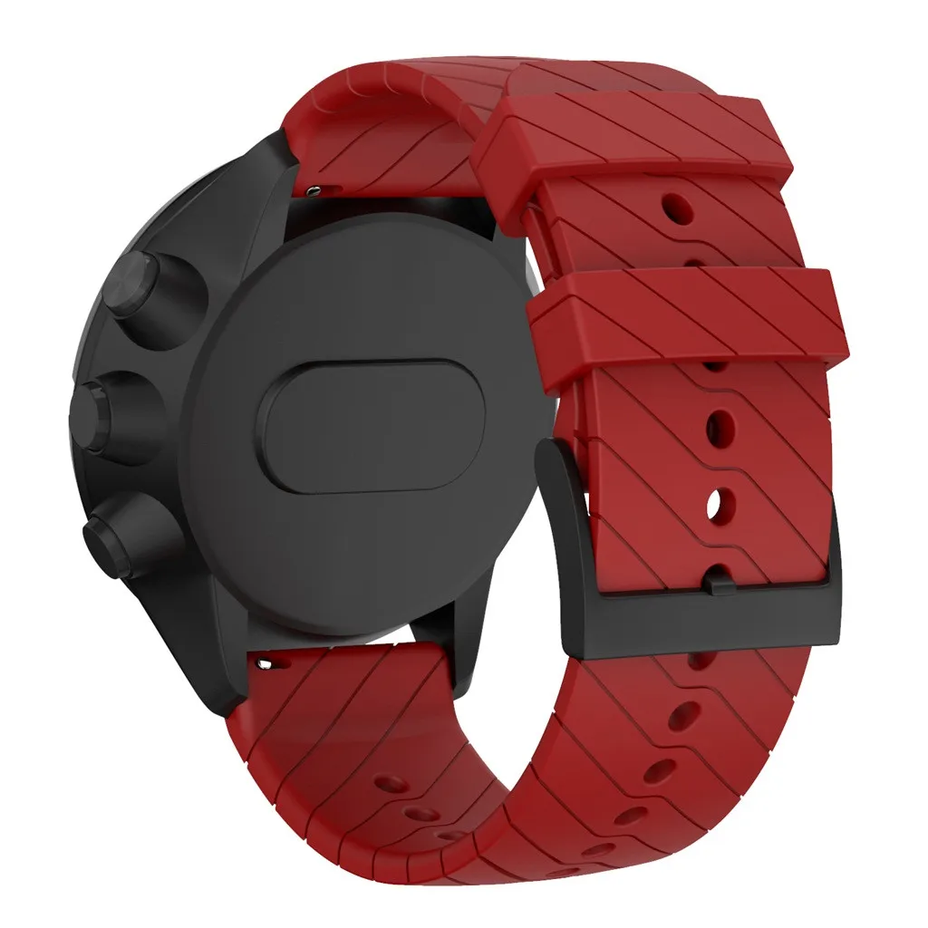 CARPRIE спортивный силиконовый браслет, ремешок для часов, ремешок для Suunto 9/9 Baro, медный ремешок для часов, браслет, аксессуары для часов