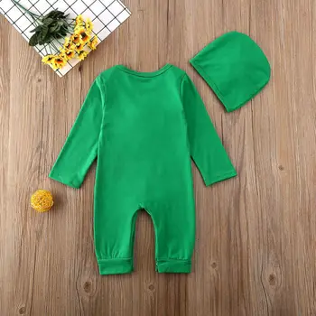 

0-18M Newborn Baby Girl Clothes Toddler Girls 3D Flower Romper Long Sleeve Jumpsuit Hat 2pcs Summer Outfit macacão baby vestido