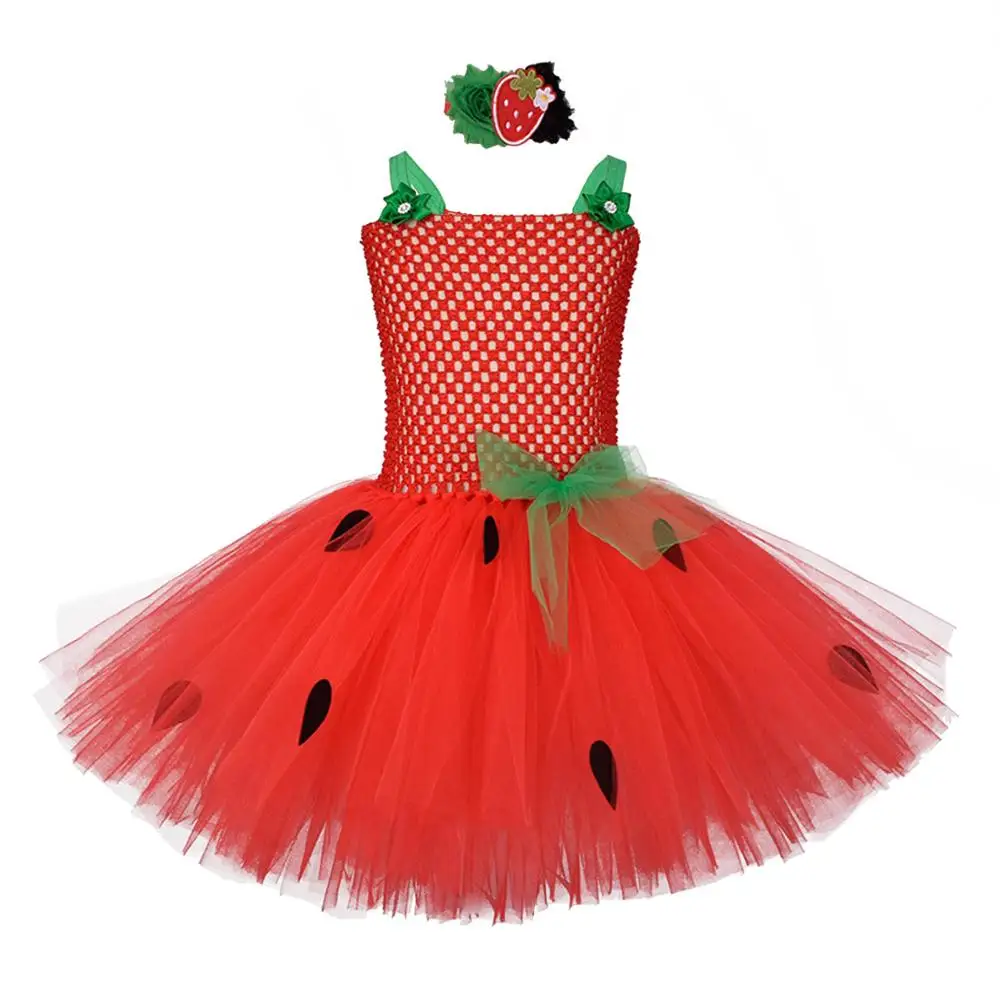 strawberry tutu dress