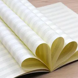 Musical Note Pattern Piano Music Book Staff Book Exercise Entry Card Music Width Book Student Children's Book Basic Course J8i3