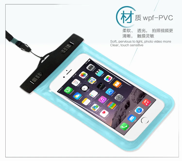 Подходит для смартфонов 99% водонепроницаемая сумка IPhone6 Plus водонепроницаемый чехол для телефона плавательный водонепроницаемый чехол для телефона