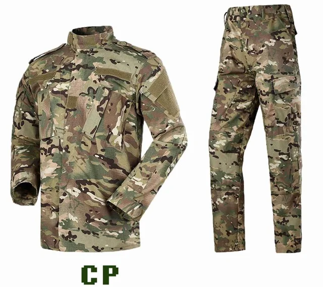 Мультикам черная Военная униформа, камуфляж костюм Tatico тактический военный камуфляж страйкбол пейнтбол оборудование одежда - Цвет: 9