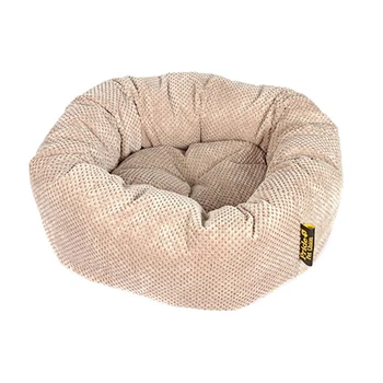 

PRIDE PRIDE lounger cheesecake Velor nut 45 x 45 x 12 cm