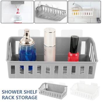 

Bathroom Shelf Bathroom Adhesive Storage Rack Kitchen Home Decoration Corner Shower Place Shelf Rack Storage Rack Accessories