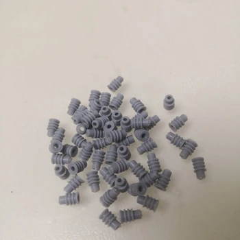 

100/200/500pcs/lot 20AWG-22AWG 1.5mm Grey Connector Wire Waterproof Rubber Seal For Audi VW Skoda Seat 000979009E N 907 647 01
