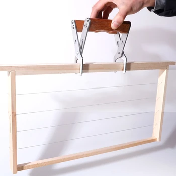 

Bee Box Clip Clamp Frame Holder Grip Beekeeping Tool Professional Beehive Lifter 67JB