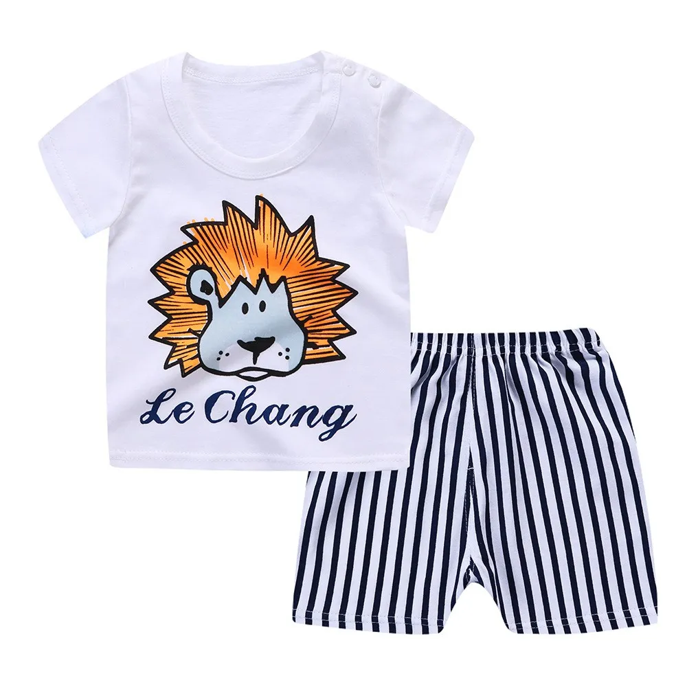 Baby Boys Summer Clothing Sets - Image 5