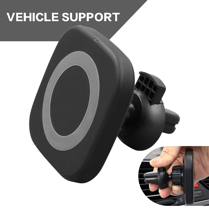 

10W QI Wireless Fast Charger Car Air Vent Mount Holder Stand For Smart Mobile Cell Phone Wireless Charger Stand Holder Accessory