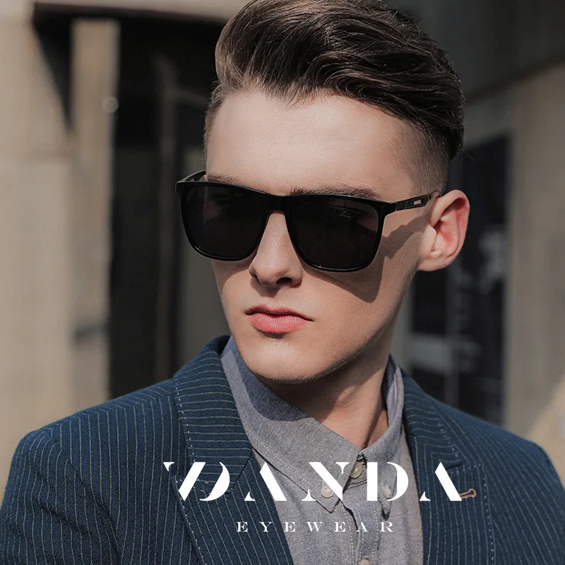 

2020 Fashion Men's Polarized Sunglasses Retro Brand Design 3333 Square Ladies Sports Glasses Large Frame Driving Sunglasses
