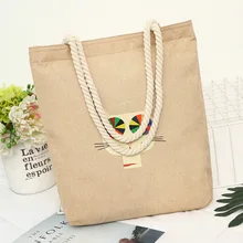 Новая стильная женская модная сумка, холщевая сумка на плечо, сумка в Корейском стиле, Весенняя и летняя простая универсальная сумка большого объема