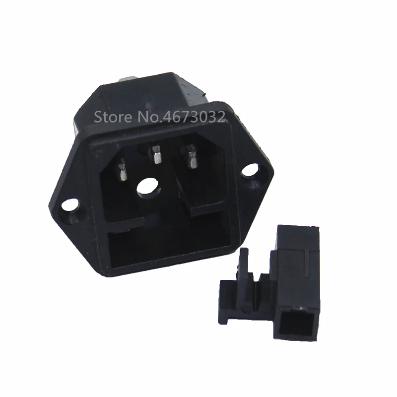 5 Adattatori IEC C14 Per Pannello - Presa Alimentazione 250V 10A 3 Pin - Foto 10