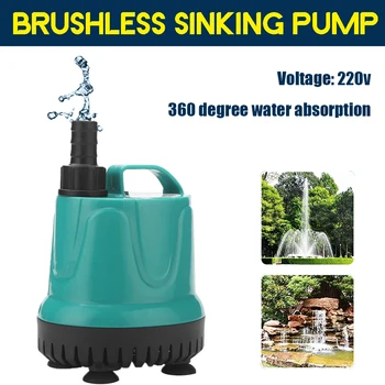 

Bottom Suction Water Pump 360 Degree Water Absorption Fish Tank Submersible Pump Fountain Pump Filter Fish Pond Aquarium