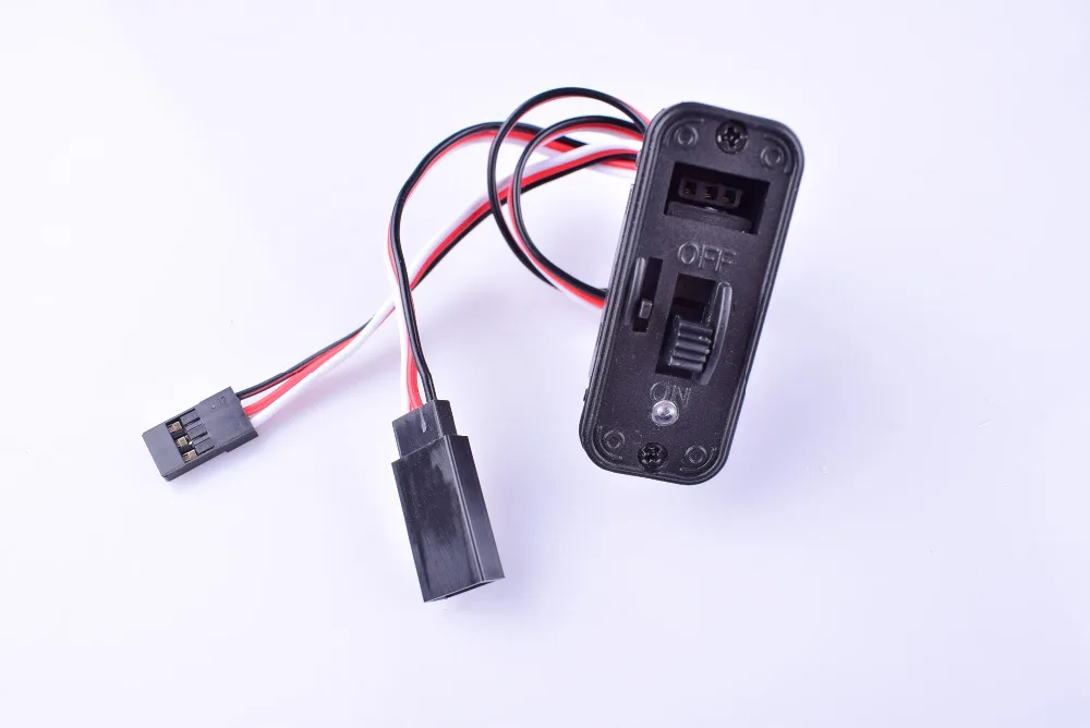 Переключатель RC JR Futaba JST BEC стиль Сверхмощный переключатель вкл/выкл с зарядным портом и яркий светодиодный светильник для радиоуправляемого зарядного устройства Lipo батарея