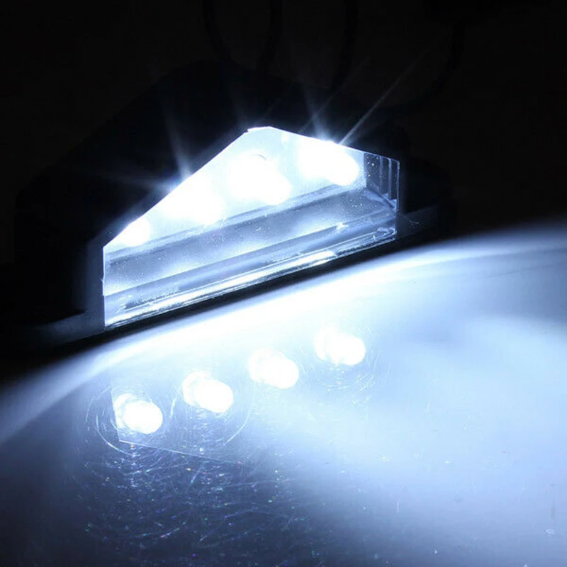 90*20*34 мм 2 шт. 4 светодиодный задний номерной знак лампа Грузовик Караван Трейлер 10-30 в низкое энергопотребление