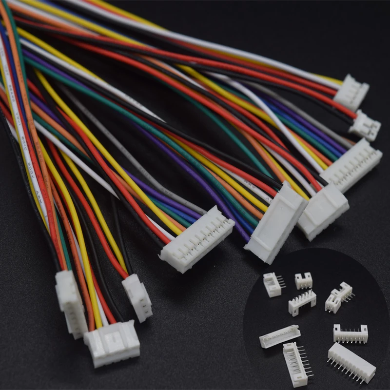 10 компл./лот Micro JST PH PH2.0 2 0 мм Шаг соединителя 2/3/4/5/6/7/8/9/10 P контактный штекер кабеля