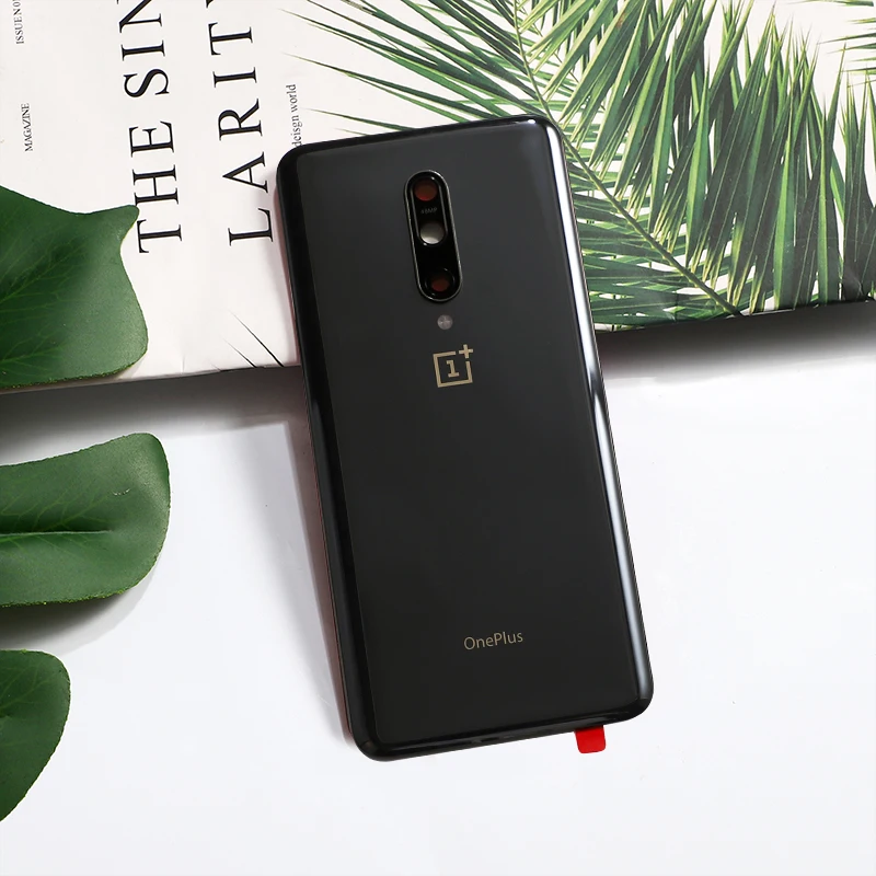 7Pro Стекло сзади Корпус чехол для Oneplus 7 Pro One Plus задняя дверь ремонт Батарея + Камера