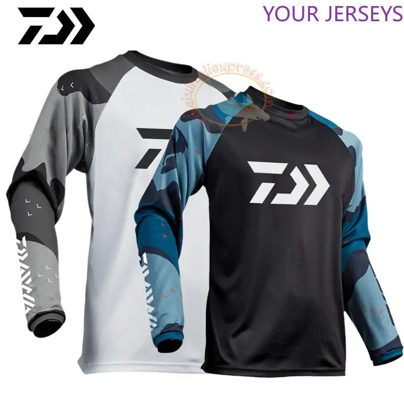

2020 New Summer Dawa Fishing Sweatshirt Breathable Anti-uv Sun Protection Jersey Quick Dry Long-sleeve Clothing Pesca DAIWA