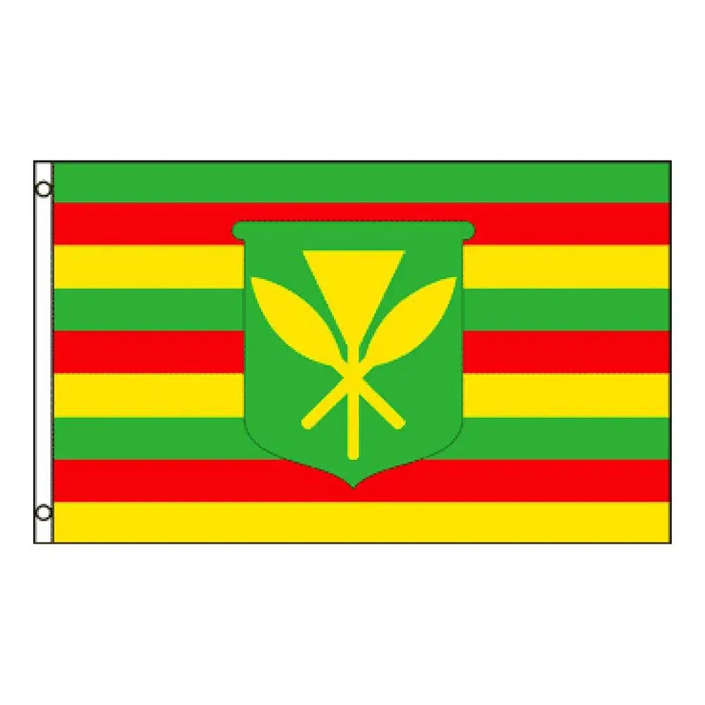 3*5ft Hawaii Flag Hawaiian Sovereignty Banner Festive Party Supplies National Celebration Bunting Home Outdoor Decoration Gadget