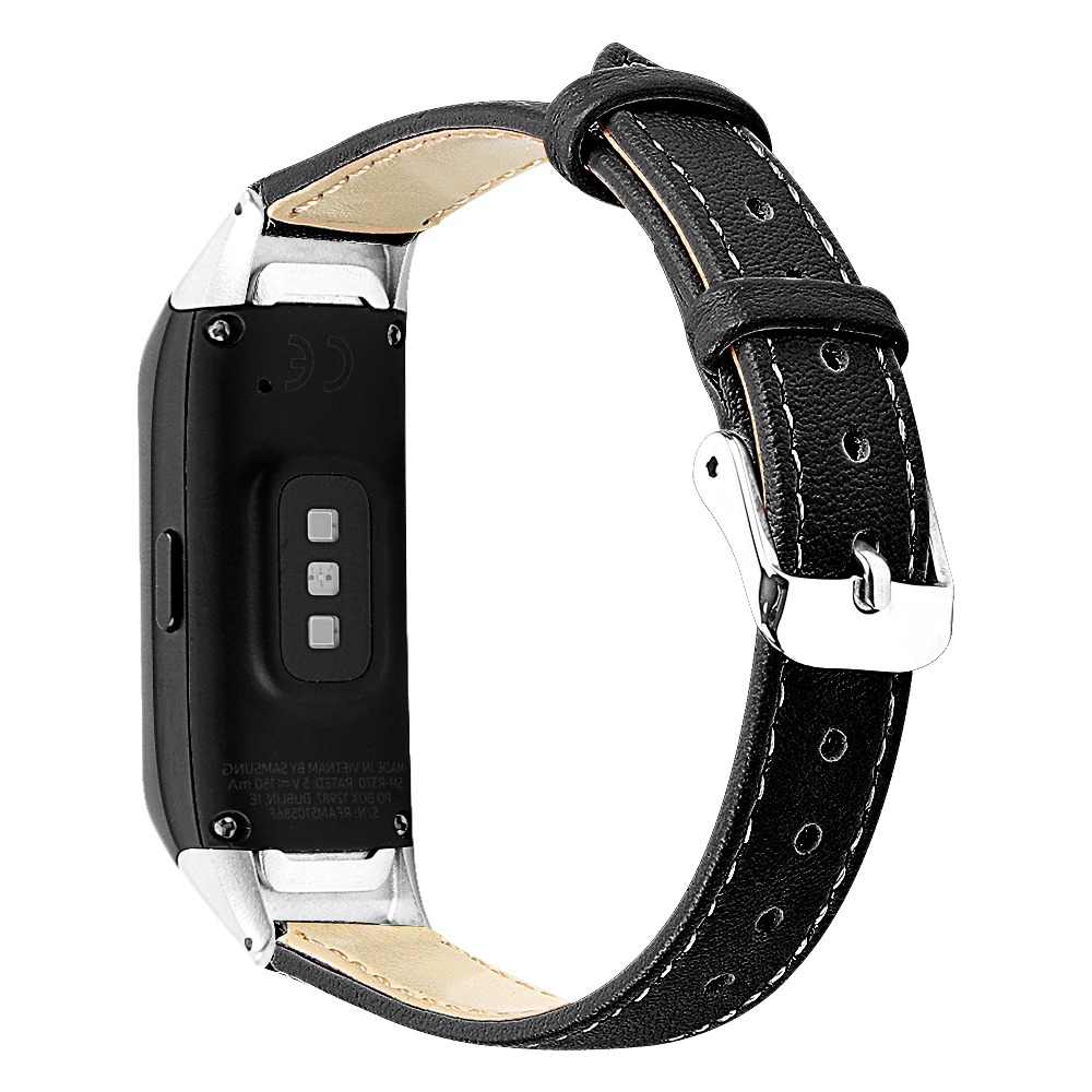 Кожаный ремешок для часов для samsung Galaxy Fit SM-R370 смарт-браслет часы Браслет замена Correa для Galaxy Fit SM-R370
