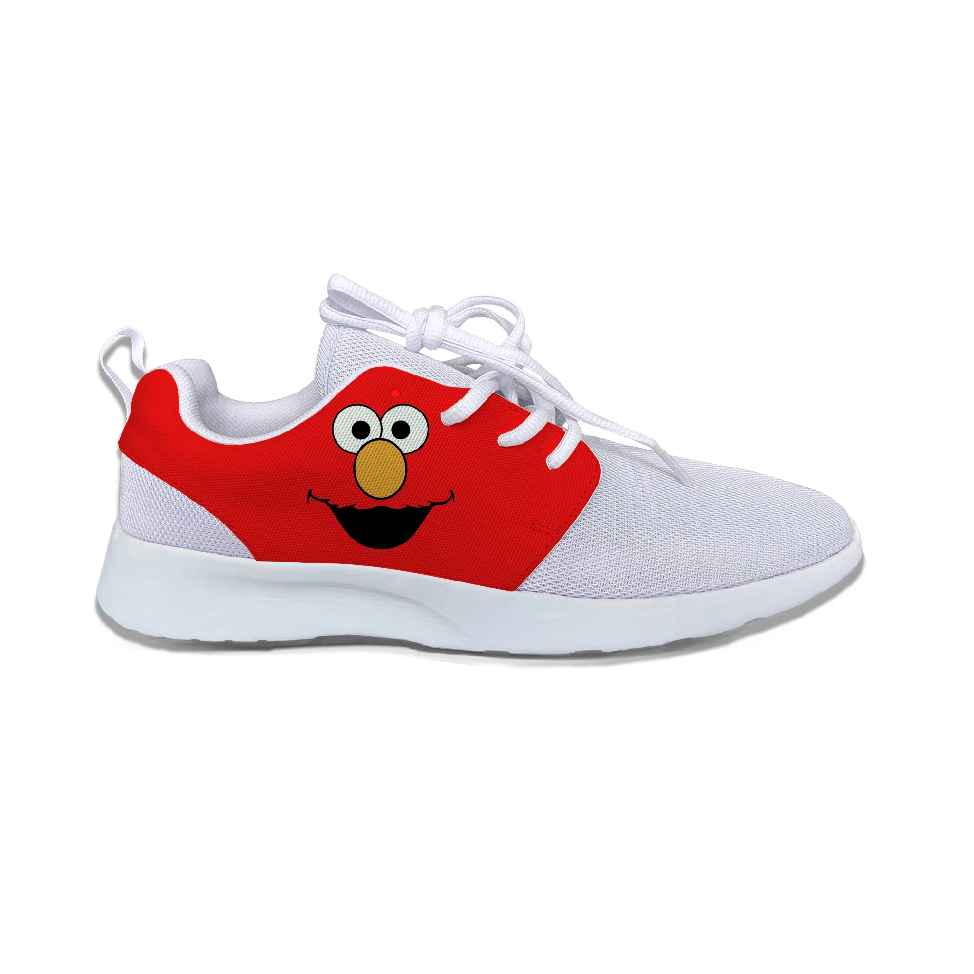 elmo2 Уличная обувь «кунжут Элмо»; популярные милые модные детские спортивные кроссовки; повседневные дышащие кроссовки с 3D принтом для мальчиков и девочек - Цвет: elmo2