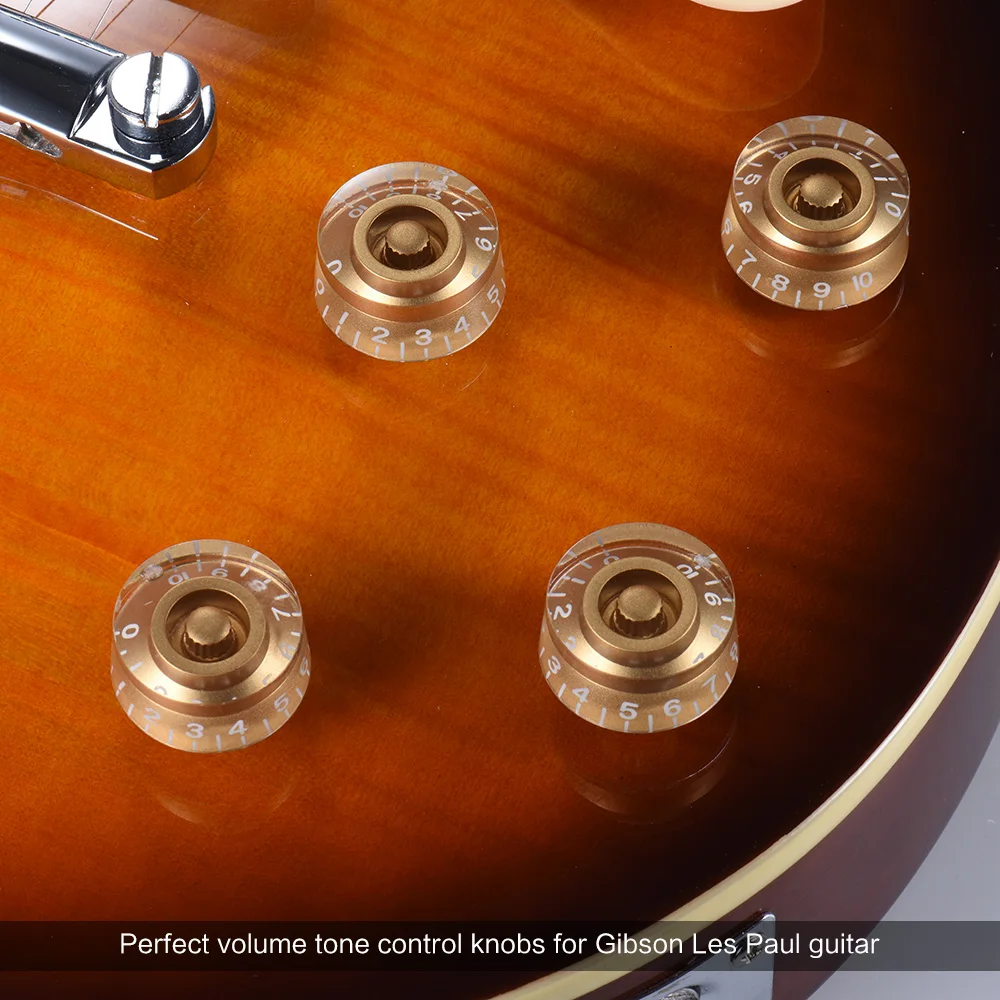 4 шт. ручки регулировки тона скорости для гитары Gib son Les Paul запасные части