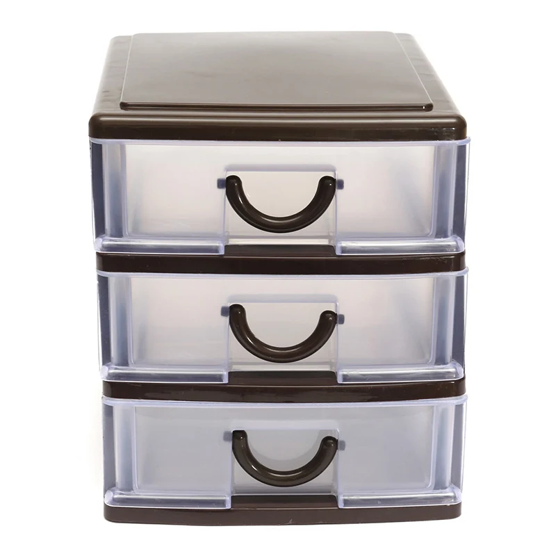 

Drawer Durable Plastic Transparent Storage Box Home Office Desktop Drawers Cosmetic Drawer Sorting Jewelry Organizer Home Tool