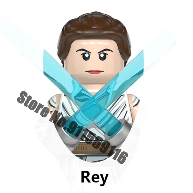 Luke Skywalker Building Blocks Ahsoka Tano Yoda Obi-Wan Kenobi Sith Kylo Ren Count Dooku Starkiller Star Action Figure Wars Toys E-WM887