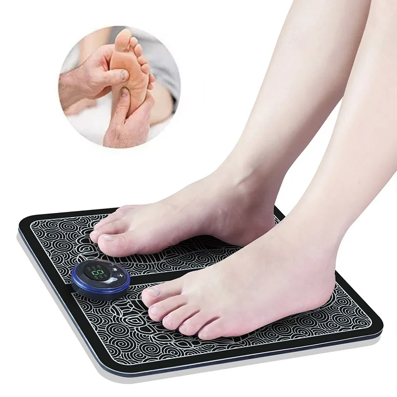 

Drop Shipping Electric Foot Massager Tens EMS Fisioterapia Mat Massageador Muscular Electric Health Care Relaxation Massage