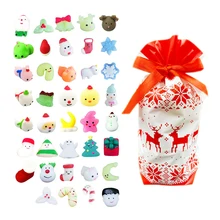 Jouets Mochi Squishies pour enfants et adultes, 20 pièces, Mini animaux, anti Stress, récompense, cadeau